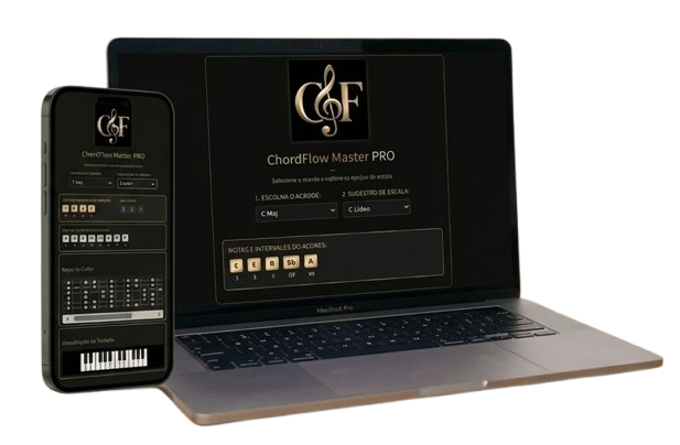 Interface oficial do ChordFlow Master PRO