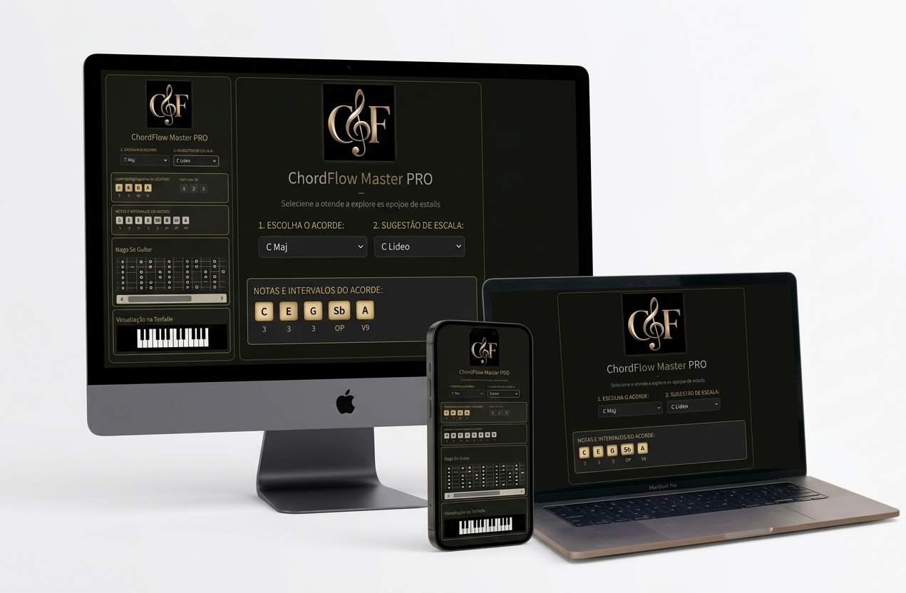 Aplicativo ChordFlow Master PRO